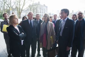 Madame la Ministre de la Culture, Françoise Nyssen aux Assises du Journalisme à Tours